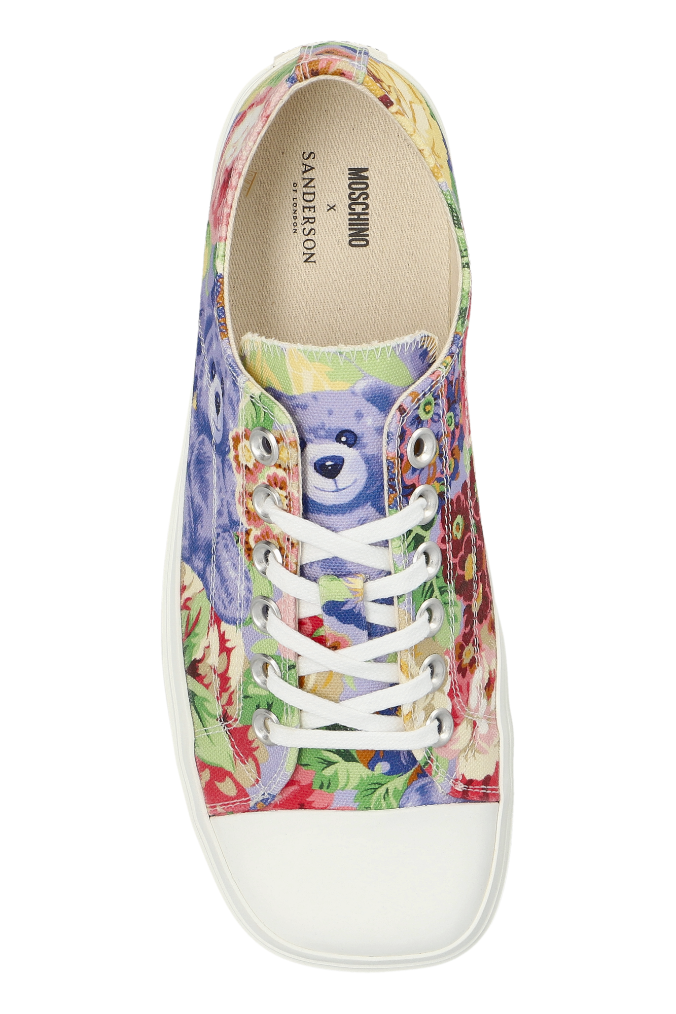 ◆MOSCHINO 23AW◆ フラワー＆ハート ドレス / Multicolor ◆ LOVE MOSCHINO | White Women's Long Dress | YOOX